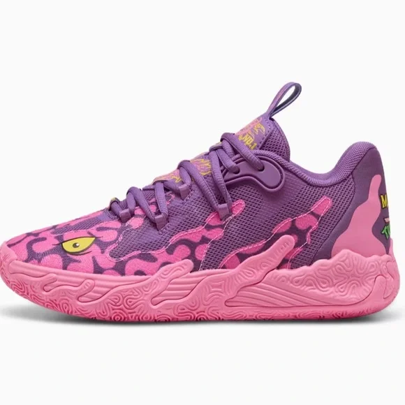 2 day Sale! PUMA x LAMELO BALL x TMNT MB.03 Lo Krang juniors/Big kid new in box - Picture 4 of 7